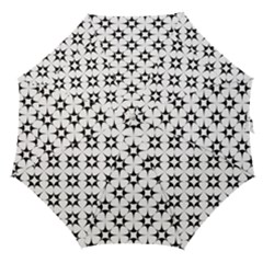 Star-white Triangle Straight Umbrellas