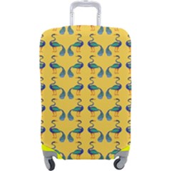 Textile-peacock Luggage Cover (large) by nateshop