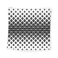 Triangle-black White Square Tapestry (small) by nateshop