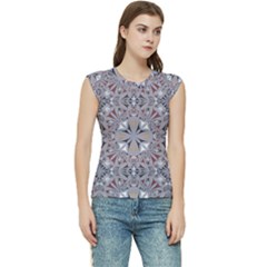 Triangle-mandala Women s Raglan Cap Sleeve Tee by nateshop