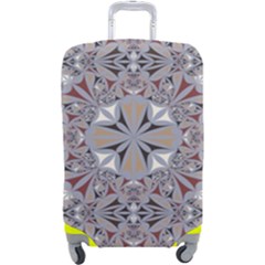 Triangle-mandala Luggage Cover (large) by nateshop