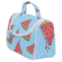 Watermelon-blue Satchel Handbag by nateshop