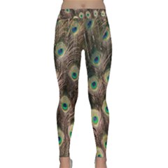 Bird-peacock Classic Yoga Leggings by nateshop