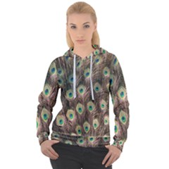 Bird-peacock Women s Overhead Hoodie