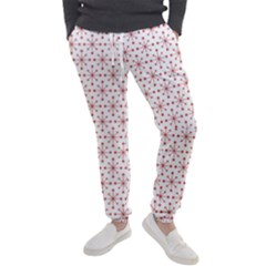 Pattern Christmas Pattern Red Stars Men s Jogger Sweatpants