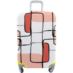 Abstract Seamless Pattern Art Luggage Cover (large) by Sapixe