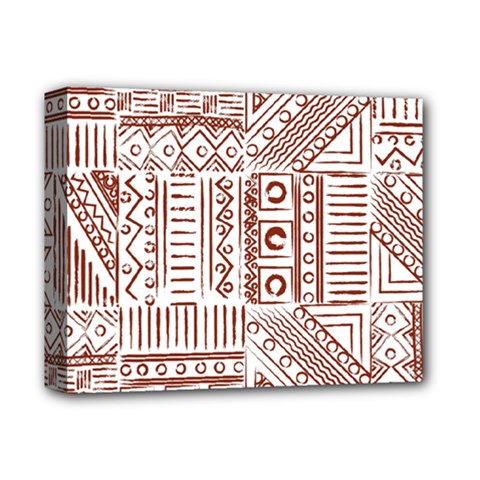 Tribal Pattern Vintage Texture Deluxe Canvas 14  X 11  (stretched)