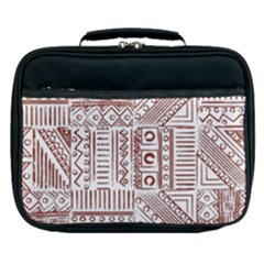Tribal Pattern Vintage Texture Lunch Bag