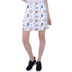 Cat Kitten Design Pattern Tennis Skirt
