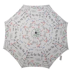 Math Formula Pattern Hook Handle Umbrellas (medium)