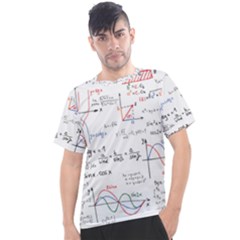 Math Formula Pattern Men s Sport Top by Sapixe