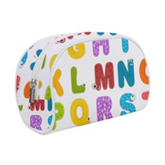 Vectors Alphabet Eyes Letters Funny Make Up Case (Small)