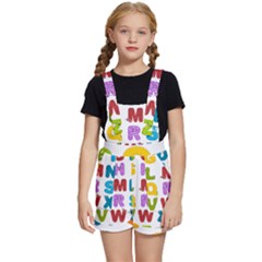 Vectors Alphabet Eyes Letters Funny Kids  Short Overalls