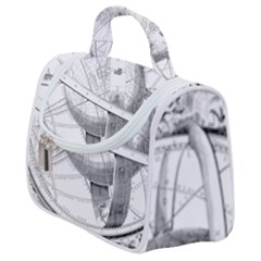 Constellations Celestial Moon Earth Satchel Handbag by Sapixe