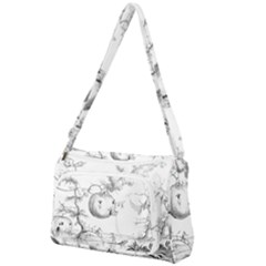 Vectors Fantasy Fairy Tale Sketch Front Pocket Crossbody Bag