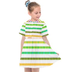 Ribbons Sequins Embellishment Kids  Sailor Dress by Sapixe