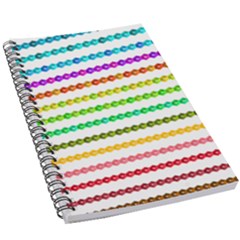 Ribbons Sequins Embellishment 5 5  X 8 5  Notebook