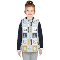 Advent Calendar Kids  Hooded Puffer Vest