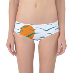 Sunset Glow Sun Bird Classic Bikini Bottoms