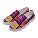 Halloween Cute Cartoon Women s Canvas Slip Ons View2