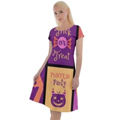 Halloween Cute Cartoon Classic Short Sleeve Dress