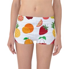 Fruits Cartoon Reversible Boyleg Bikini Bottoms