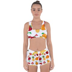 Fruits Cartoon Racerback Boyleg Bikini Set
