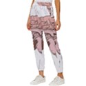 Cerebrum Human Structure Cartoon Human Brain Cropped Drawstring Pants View2