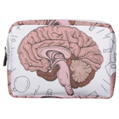 Cerebrum Human Structure Cartoon Human Brain Make Up Pouch (medium)