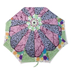 Brain Heart Balance Folding Umbrellas