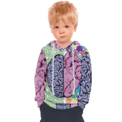 Brain Heart Balance Kids  Overhead Hoodie by Sapixe