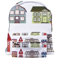 Houses Giant Full Print Backpack