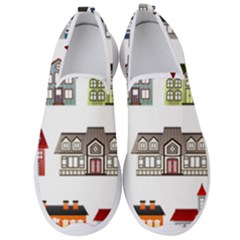 Houses Men s Slip On Sneakers