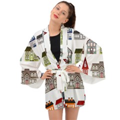 Houses Long Sleeve Kimono