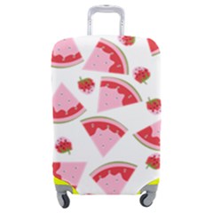 Pink Watermeloon Luggage Cover (medium) by Sapixe