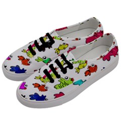 Fish Fishes Marine Life Swimming Water Men s Classic Low Top Sneakers by Sapixe