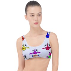 Fish Swim Cartoon Funnycute The Little Details Bikini Top