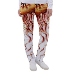 Animal Art Forms In Nature Jellyfish Women s Casual Pants by Sapixe