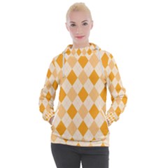 Argyle Women s Hooded Pullover by nateshop