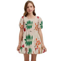 Autumn Kids  Short Sleeve Dolly Dress