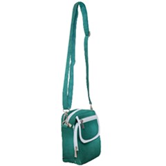 Background-green Shoulder Strap Belt Bag by nateshop