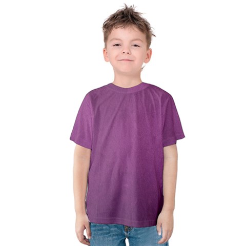 Background-purple Kids  Cotton Tee by nateshop