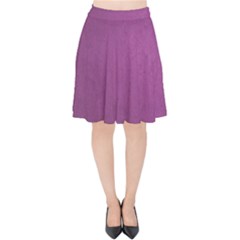 Background-purple Velvet High Waist Skirt by nateshop