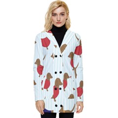 Dachshund Button Up Hooded Coat 