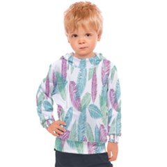 Feathers Kids  Hooded Pullover