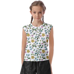 Flowers-beutiful Kids  Raglan Cap Sleeve Tee by nateshop