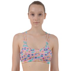 Ice-cream Line Them Up Sports Bra by nateshop