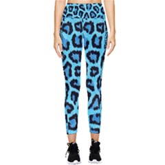 Paper-blue-tiger Pocket Leggings  by nateshop