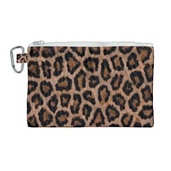 Paper-dark-tiger Canvas Cosmetic Bag (large) by nateshop