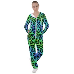 Paper-green-tiger Women s Tracksuit by nateshop